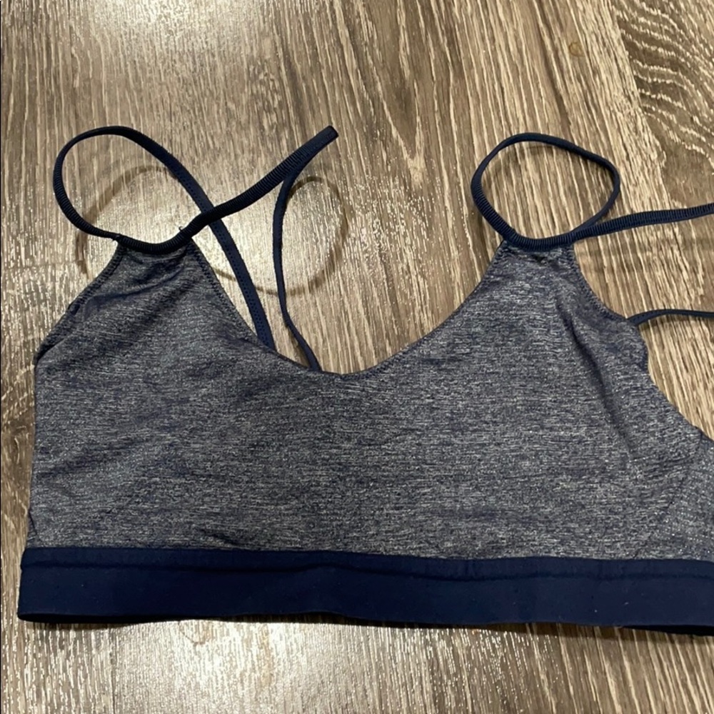 Blue Nike Sports Bra